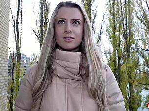 Hey, slim office girl Adriana Sweetblonde, wanna get picked up for casting fuck in Berlin with deepthroat