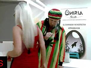 Sexy Mommy Enjoys Double Fucking with Intense Pleasure