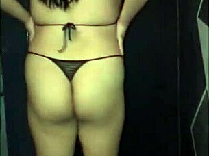 The young Venezuelan Amira starts in porn showing tits and ass publicly