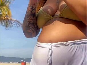 Didn't notice these shorts marking my pussy