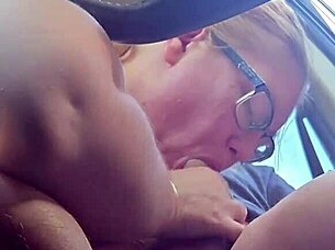 Who Wants Dick For Lunch From This BBW Amateur Sucking Deep!