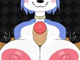 Krystal X Fox Mccloud - BB Action With Monster Cock And Big Tits!