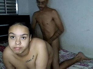 Safada pays debt to loan shark with young pussy blowjob and fucking in amateur POV sex.