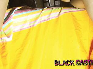 Watch This Little Tiny Teen Ride Huge Black Dick For Intense Doggystyle Girlfriend Action!