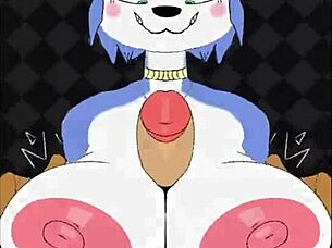 Krystal X Fox Mccloud - BB Action With Monster Cock And Big Tits!