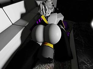 it's like having sex with this cat girl and her big tits