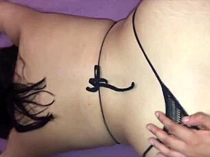 The young Venezuelan Amira starts in porn showing tits and ass publicly