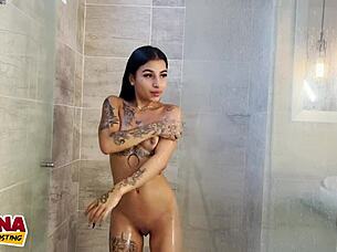 Ciara ivy, how does this teen 18+ latina handle ass hole gaping in casting with bwc?