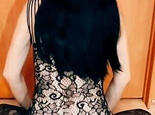 40 Years Skinny Sexwife Takes Anal from Husbands Brother