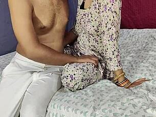 hey, fucking desi horny bhabhi at home by her best friend in doggy style