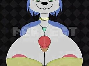 Krystal X Fox Mccloud - BB Action With Monster Cock And Big Tits!