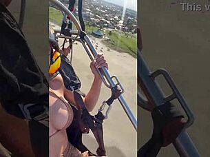 Priscila Belini Naked Masturbating In Public Paramotor