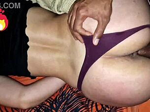 hey, petite latina teen rides big black cock in homemade interracial anal to lose virginity