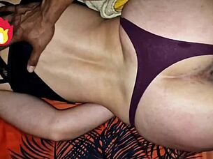 hey, petite latina teen rides big black cock in homemade interracial anal to lose virginity