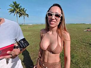 Priscila Belini Naked Masturbating In Public Paramotor