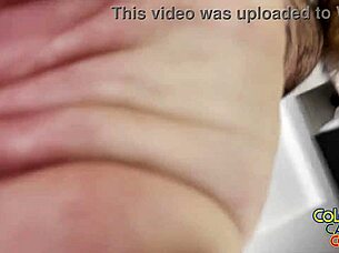 Oh yeah, this beautiful Latina's perky ass is squirting everywhere in her first porn casting!