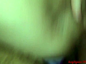 Petite amateur licks ass to harden cock in close-up rimjob