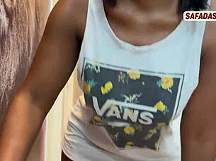 Oh man, this delivery guy rides me bareback in cowgirl with monster cock pov 😏🍆