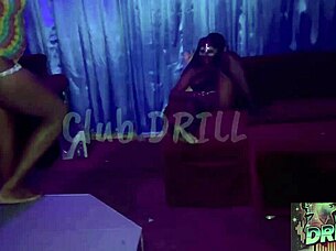 Wet Pussy Gyal Sneaks To Club With Chocolate Bae For Juicy Pounding And Dripping Action