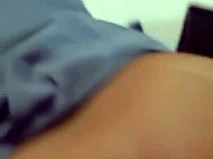 Intriguing contrast as sexy Indonesian college student in uniform gets called over by curvy friend for intense roleplay session