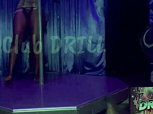 Wet Pussy Gyal Sneaks To Club With Chocolate Bae For Juicy Pounding And Dripping Action