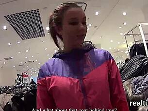 hey this stellar czech sweetie got seduced in the hypermarket and poked hard in pov 😏