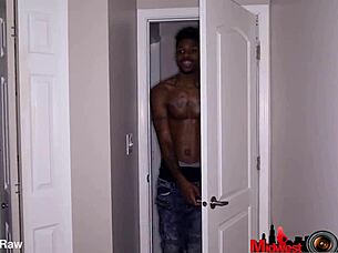 damn, ebonilovemore is getting that big black cock deep in her ass!