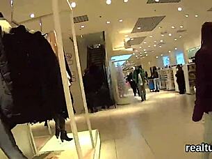 hey this stellar czech sweetie got seduced in the hypermarket and poked hard in pov 😏