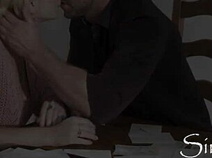 Hey, check out eating out Skye Blue with her short hair and natural tits