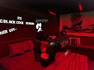 Stretching Out This Femboy with Intense Shemale Cock Action and Rough Sex