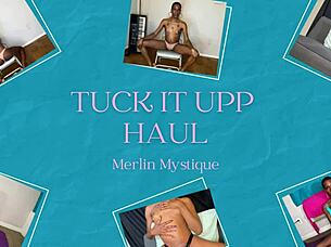 i'm tucking up my pretty cock in these panties as a crossdresser