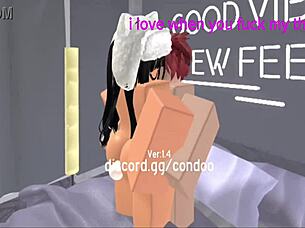 roblox cutie expresses desire in a fun game scenario