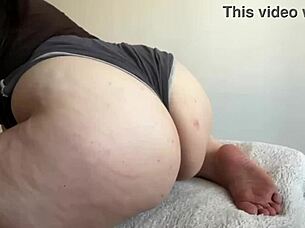 Hey, my big butt cheeks really miss having those red marks on them!