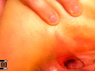 French Babe Kthylee Gets Rough Ass Fucking on Couch with Gaping!