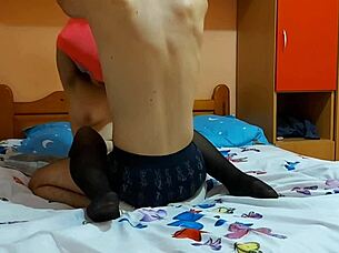 He fucks my tight pussy until he cant hold anymore and cums