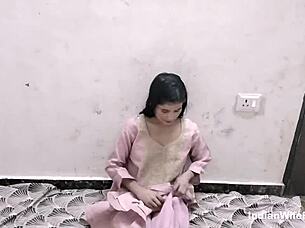 desi housewife gets bent over for rough hardcore fucking with cum inside her pussy in homemade video