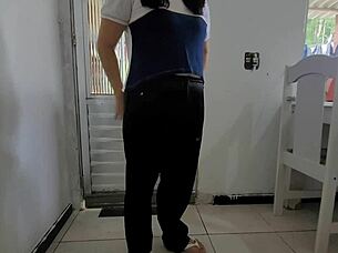 My neighbor always sends her young Latina friend over to ask for eggs 😉 but we end up banging hard