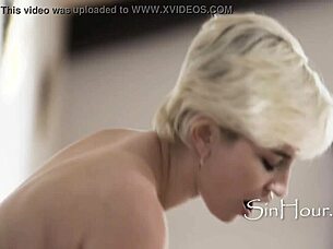 Hey, check out eating out Skye Blue with her short hair and natural tits