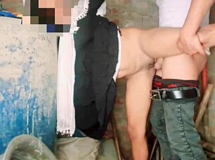 Plump sexy indian wife plays with pussy as anniversary gift on country ranch