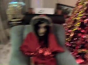 Milfycalla contrasts Santa's goodness with a horny cheating wife slut in this intriguing preview