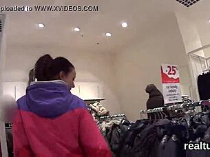 hey this stellar czech sweetie got seduced in the hypermarket and poked hard in pov 😏