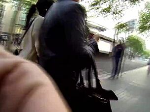 hey, check out this brunette milf getting fucked on the beach