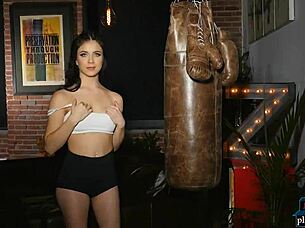 im stunning milf babe showing off ass and titties... mmm