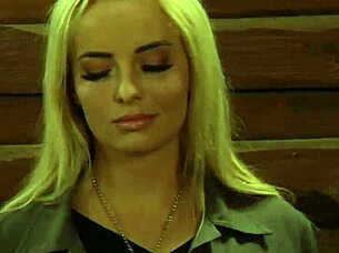 Tight Lesbian Slaves Pose Naked For Dominant Madame. They Endure Bondage And Fingering In Bdsm Scene.