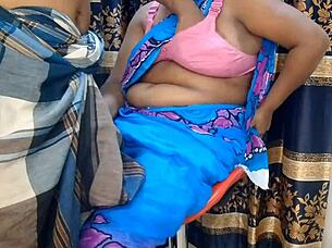 Wife dives into hardcore fucking with her chubby curves and big tits while handling office boss demands in a wild session.