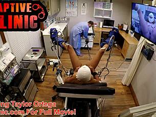 Why go naked behind the scenes from Taylor Ortega for science not ready entire movie by Bondage Clinic?