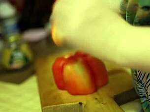 In a sexy homemade story, couple dives into BENT OVER doggystyle with natural tits bouncing wildly.