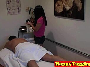 Real Fat Asian Masseuse Rubbing Cock In Hidden Cam Nuru Massage Cumshot