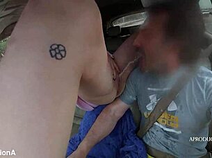 Why does this 18 yo keep squirting in my car and pissing wildly?