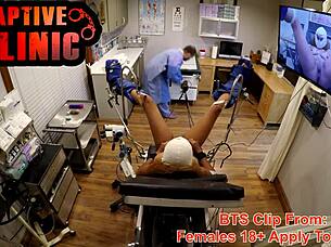 Why go naked behind the scenes from Taylor Ortega for science not ready entire movie by Bondage Clinic?